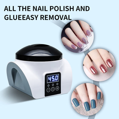New Smart Electric Steam Nail Polish Remover