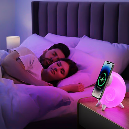 Conch Small Night Lamp Wireless Charger